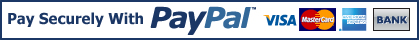 Pay Securely with PayPal